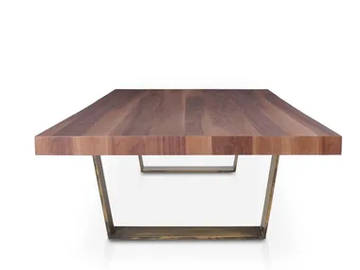 VERONA - Rectangular low wooden coffee table by 5A Design - view 2